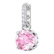 Swarovski Remix Collection Charm, October, Pink, Rhodium plating