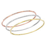 Cubist Bangle Set