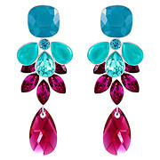Cardinal Long Pierced Earrings