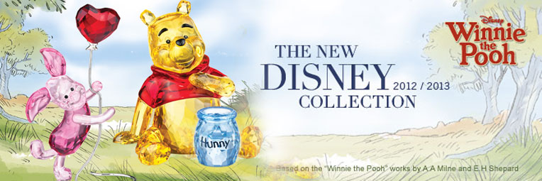 SWAROVSKI Crystal Disney Characters: Winnie the Pooh and Friends