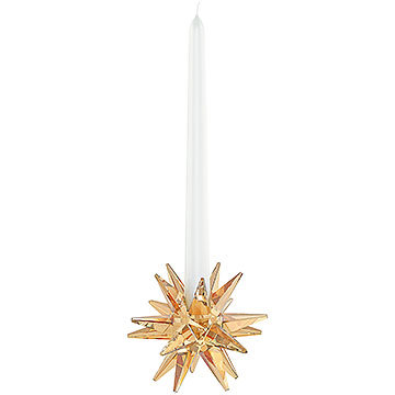 Star Candleholder, Golden Shadow