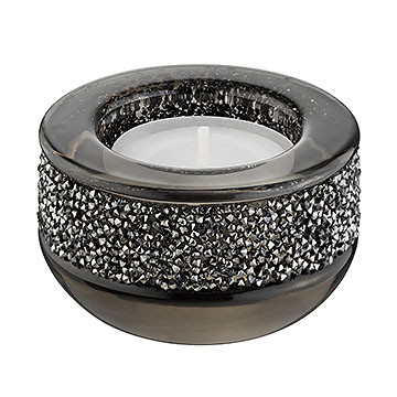 Shimmer Tea Light, Gray